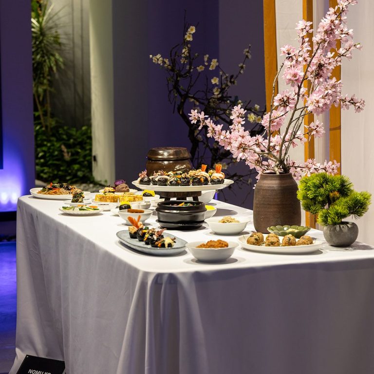 NomuKo Korean kimbap corporate catering experience in Madrid